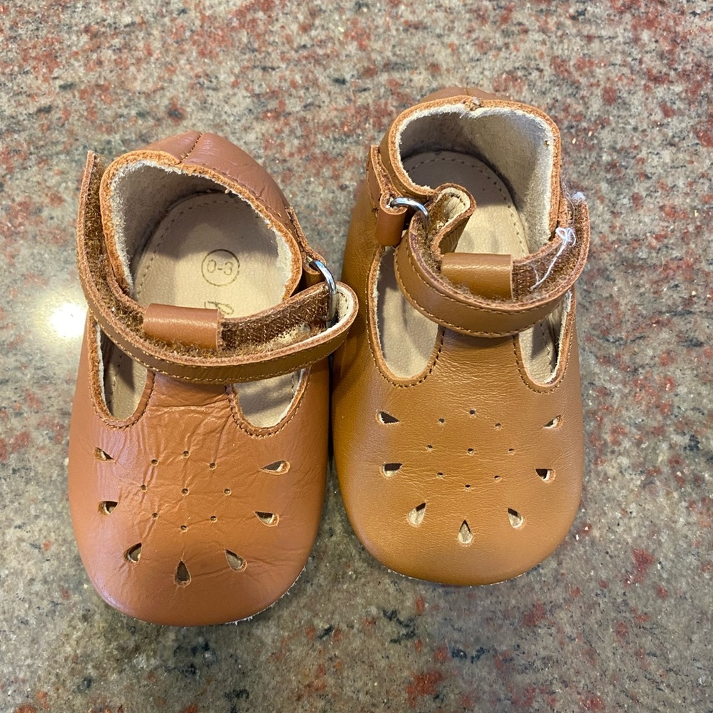 Baby Boden Crib Shoes 0-3m